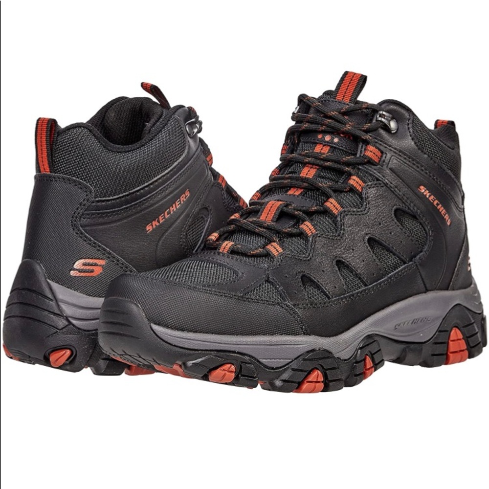 Men’s Skechers Relaxed Fit Pine Trail Boots- Gotera